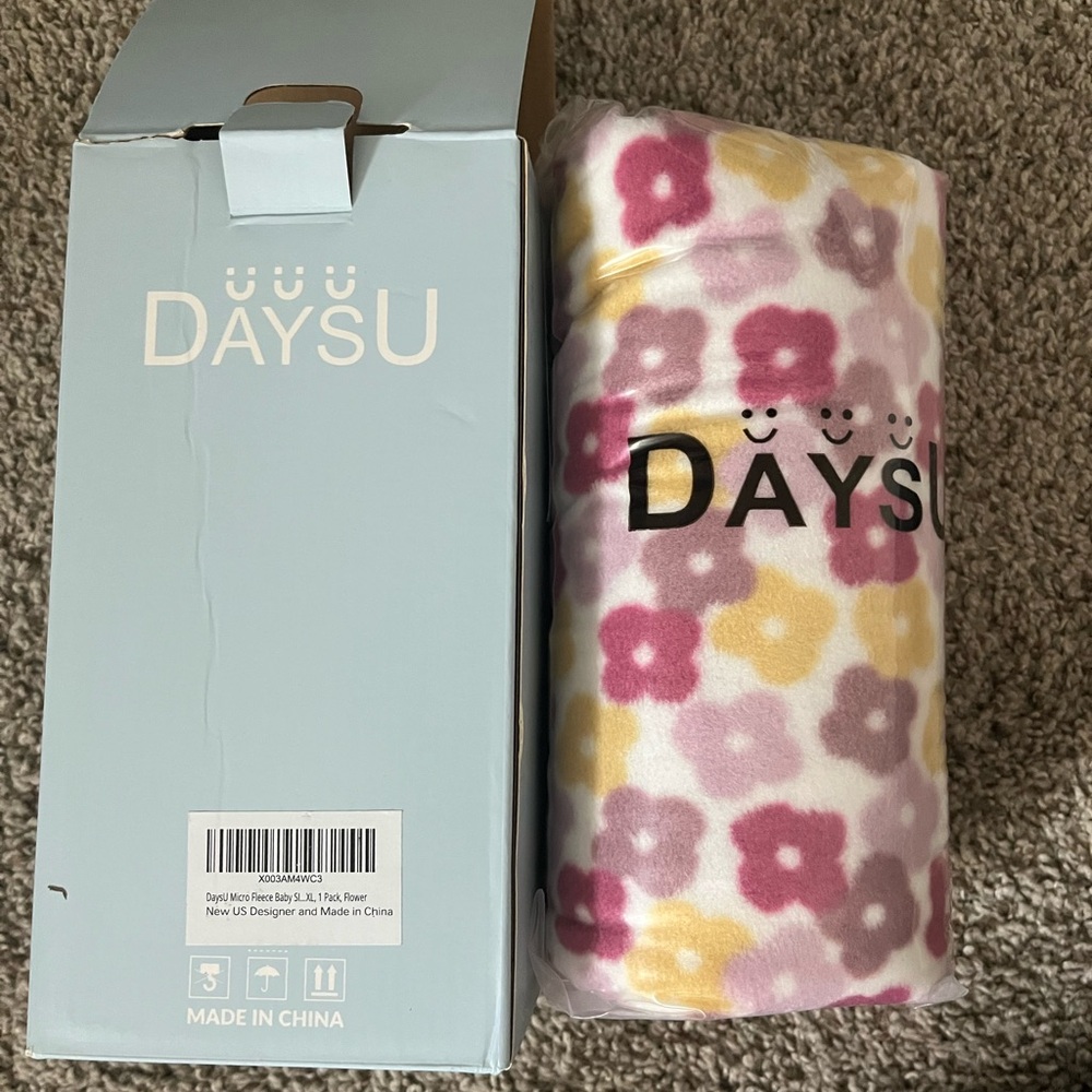 Daysu Baby Floral Blanket